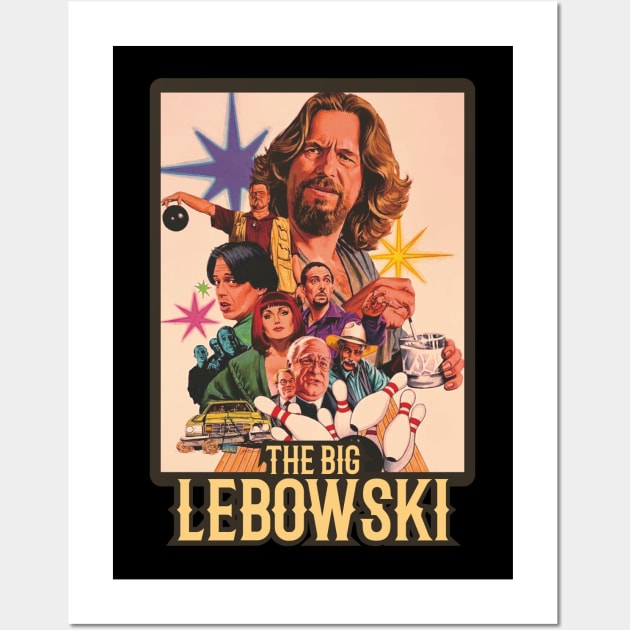 LEBOWSKI // FANS ART Wall Art by gerradliquid